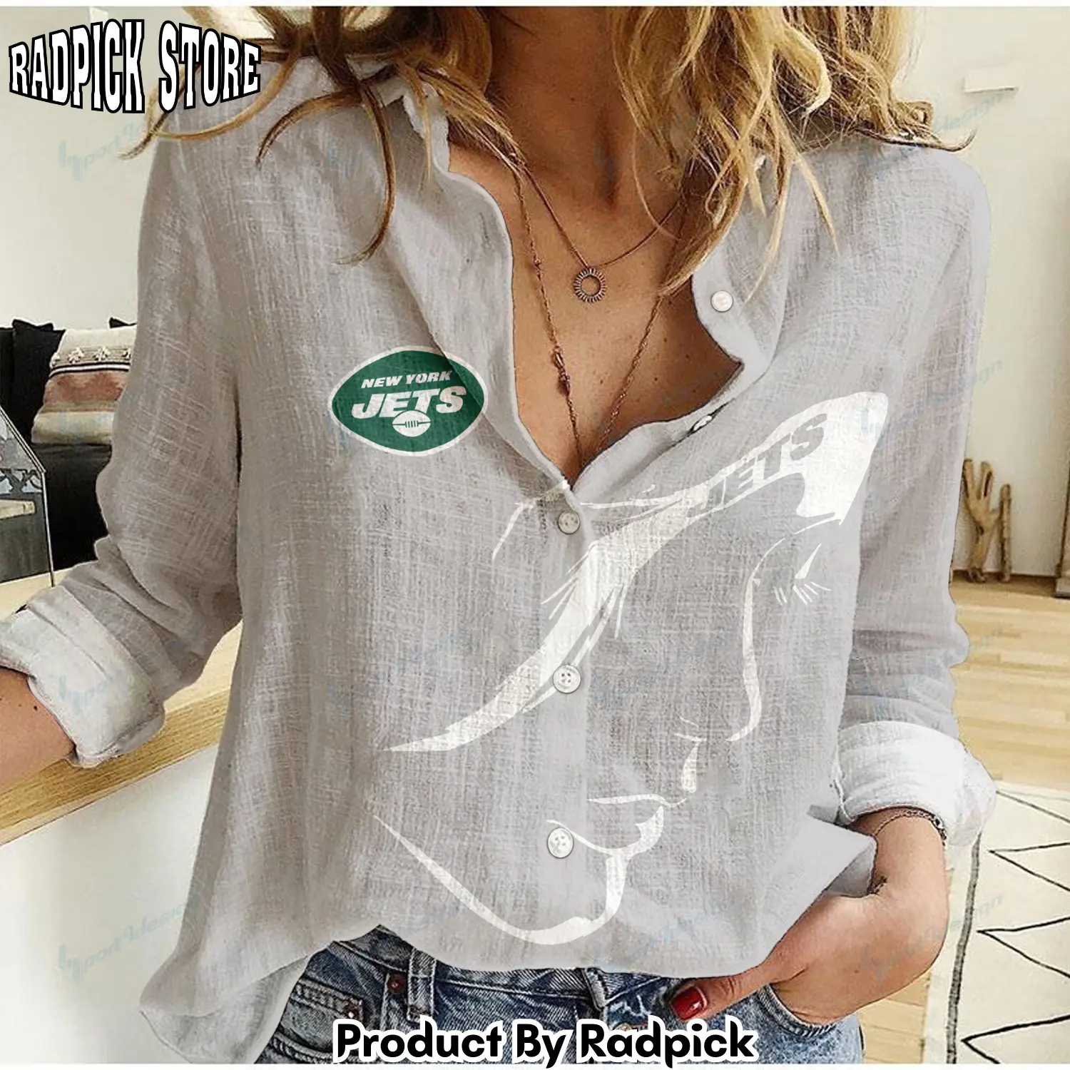 Radpick new york jets woman shirt rp662499